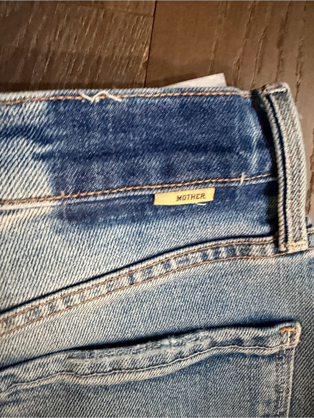 MOTHER Superior High Waisted Rider Skimp Jeans – Give It Up – Size 28 - Picture 5 of 11